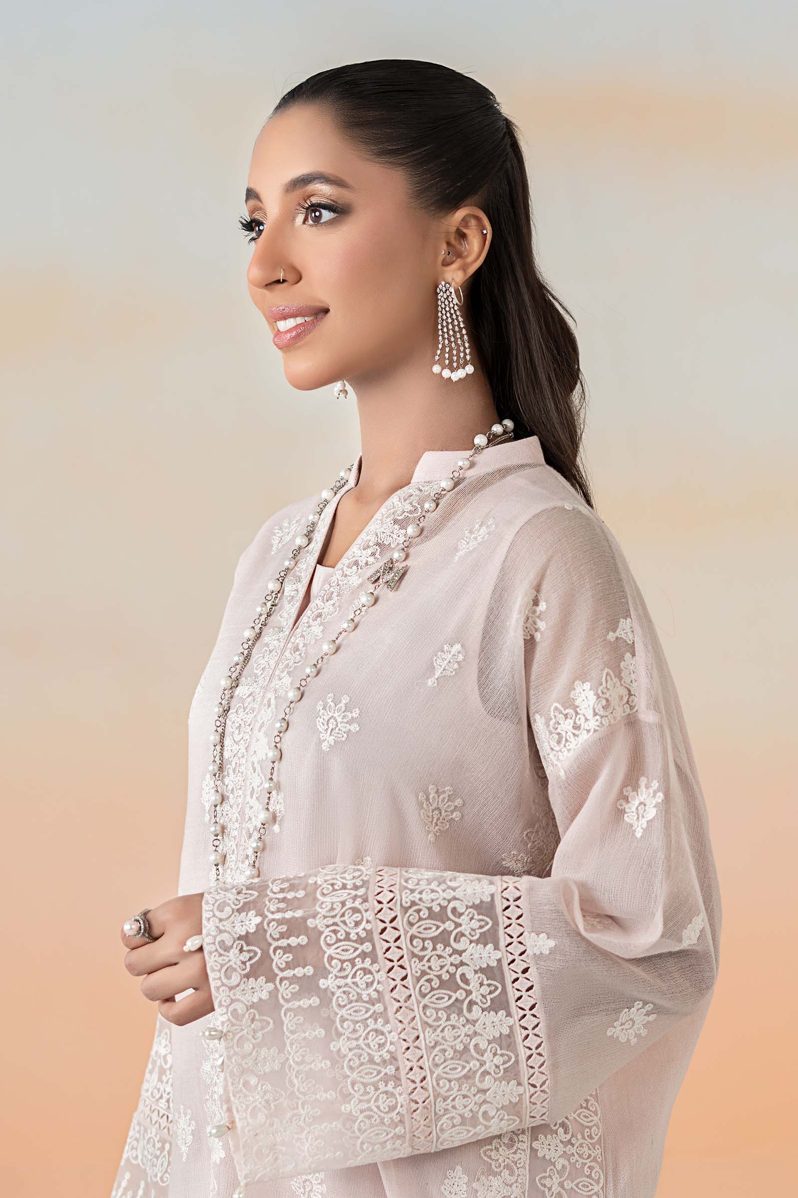 Maira B | Ready to Wear | DW-EF25-92 Pink by Maria Faisal - Registered Vendor of : Maria B - type : Wedding Dress - 100% original wedding dresses