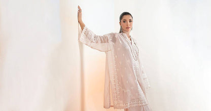 Maira B | Ready to Wear | DW-EF25-92 Pink by Maria Faisal - Registered Vendor of : Maria B - type : Wedding Dress - 100% original wedding dresses