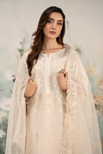 Maira B | Ready to Wear | DW-EF25-95 Off White by Maria Faisal - Registered Vendor of : Maria B - type : Wedding Dress - 100% original wedding dresses