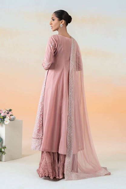 Maira B | Ready to Wear | DW-EF25-97 Pink by Maria Faisal - Registered Vendor of : Maria B - type : Wedding Dress - 100% original wedding dresses