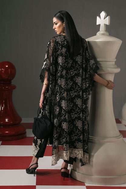 Maria B | Eid Collection 2026 | Dw-Ef26-03 Black - Luxury Dress - available at Maria Faisal in UK and USA.
