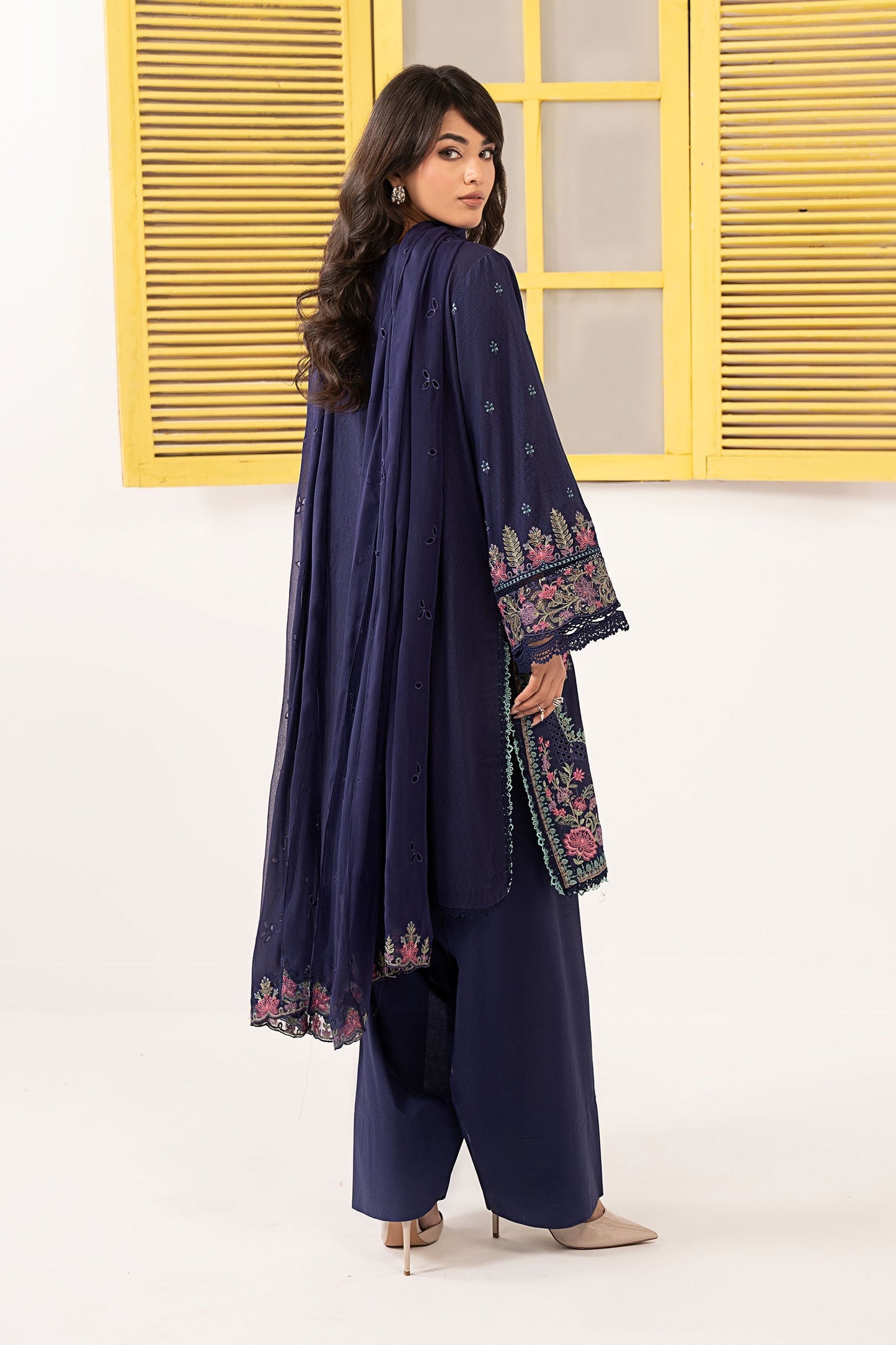 Maria B | Eid Festive Pret | DW-EF26-24 - Luxury Dress - available at Maria Faisal in UK and USA.