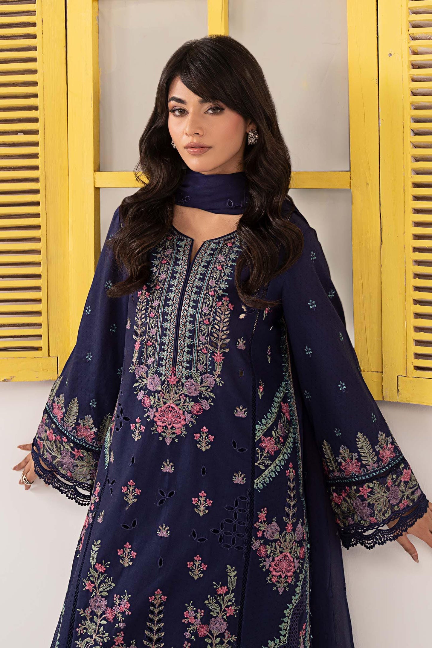 Maria B | Eid Festive Pret | DW-EF26-24 - Luxury Dress - available at Maria Faisal in UK and USA.