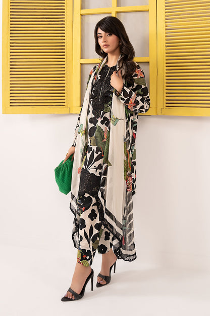 Maria B | Eid Collection 2026 | Dw-Ef26-44 Black - Luxury Dress - available at Maria Faisal in UK and USA.