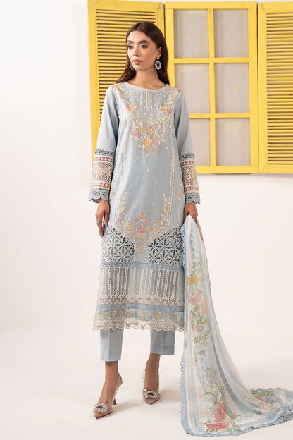 Maria B | Eid Collection 2026 | Dw-Ef26-60 Blue - Luxury Dress - available at Maria Faisal in UK and USA.