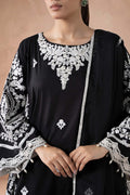 Maria B | Luxury Winter Pret 25 | DW-MN24-04R1-Black - Ladies Clothes - Maria Faisal