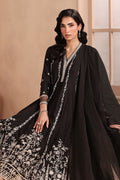 Maria B | Luxury Winter Pret 25 | DW-MN25-09-Black - Ladies Clothes - Maria Faisal