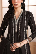 Maria B | Luxury Winter Pret 25 | DW-MN25-09-Black - Ladies Clothes - Maria Faisal