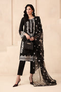 Maria B | Luxury Winter Pret 25 | DW-MN25-13-Black - Ladies Clothes - Maria Faisal