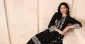 Maria B | Luxury Winter Pret 25 | DW-MN25-13-Black - Ladies Clothes - Maria Faisal