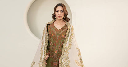 Maira B | Ready to Wear | DW-W24-100 by Maria Faisal - Registered Vendor of : Maria B - type : Wedding Dress - 100% original wedding dresses