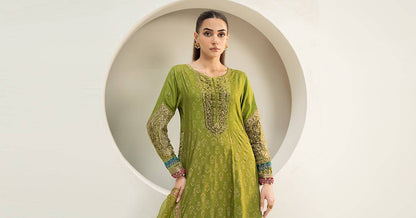 Maira B | Ready to Wear | DW-W24-101 by Maria Faisal - Registered Vendor of : Maria B - type : Wedding Dress - 100% original wedding dresses