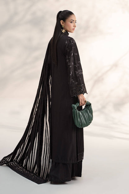 Maira B | Ready to Wear | DW-W24-103 Black by Maria Faisal - Registered Vendor of : Maria B - type : Wedding Dress - 100% original wedding dresses
