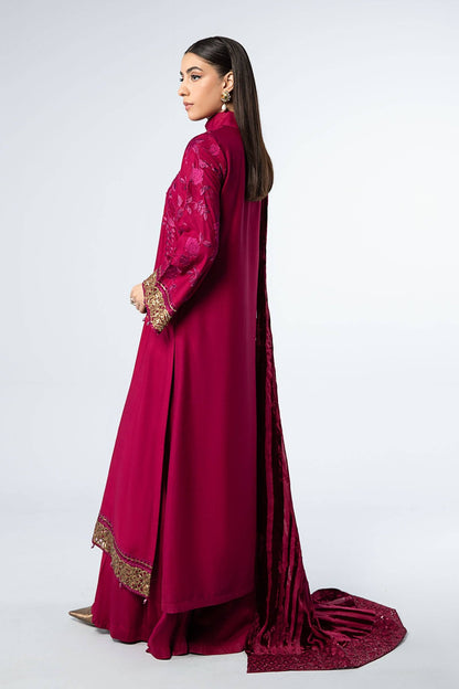 Maira B | Ready to Wear | DW-W24-103 Pink by Maria Faisal - Registered Vendor of : Maria B - type : Wedding Dress - 100% original wedding dresses