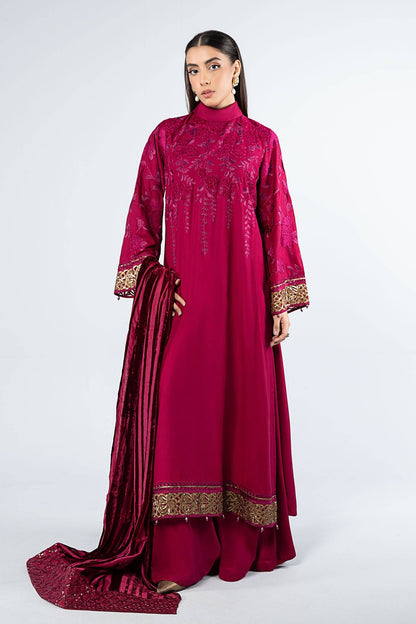 Maira B | Ready to Wear | DW-W24-103 Pink by Maria Faisal - Registered Vendor of : Maria B - type : Wedding Dress - 100% original wedding dresses