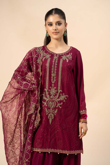 Maira B | Ready to Wear | DW-W24-106 by Maria Faisal - Registered Vendor of : Maria B - type : Wedding Dress - 100% original wedding dresses