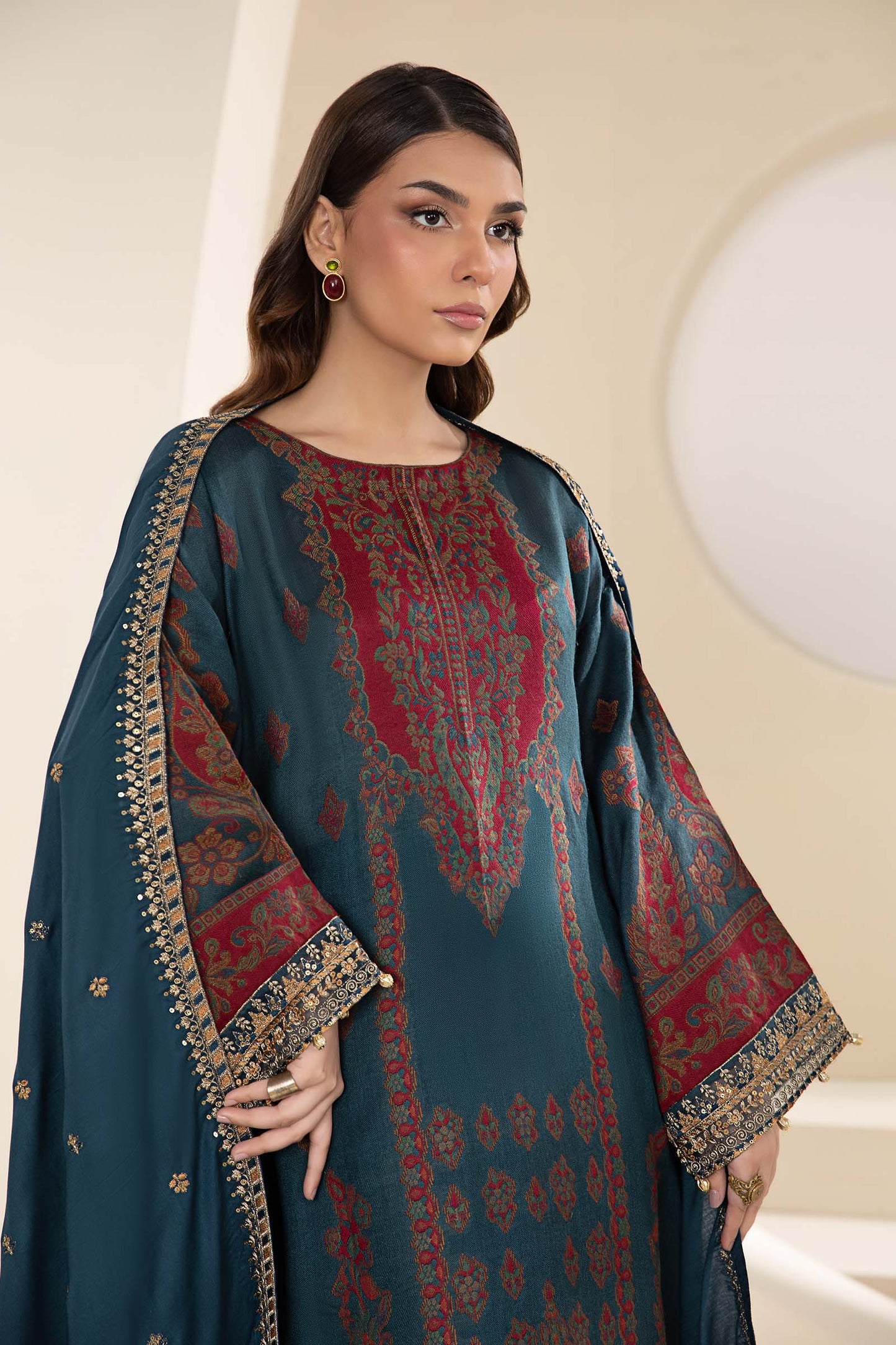 Maira B | Ready to Wear | DW-W24-107 by Maria Faisal - Registered Vendor of : Maria B - type : Wedding Dress - 100% original wedding dresses