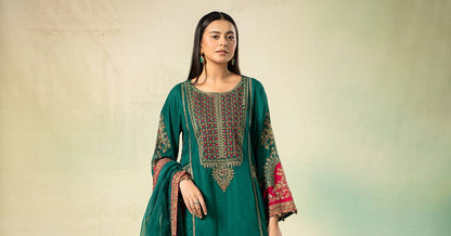 Maira B | Ready to Wear | DW-W24-111 by Maria Faisal - Registered Vendor of : Maria B - type : Wedding Dress - 100% original wedding dresses