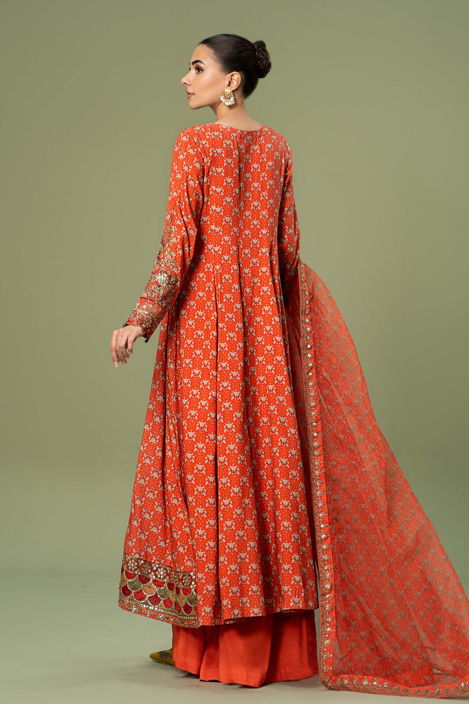 Maira B | Ready to Wear | DW-W24-128 by Maria Faisal - Registered Vendor of : Maria B - type : Wedding Dress - 100% original wedding dresses