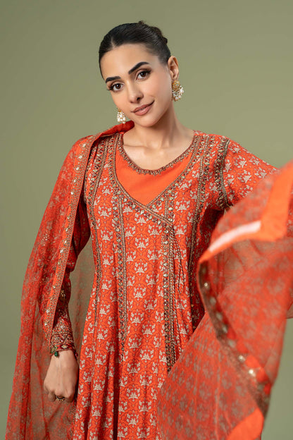 Maira B | Ready to Wear | DW-W24-128 by Maria Faisal - Registered Vendor of : Maria B - type : Wedding Dress - 100% original wedding dresses