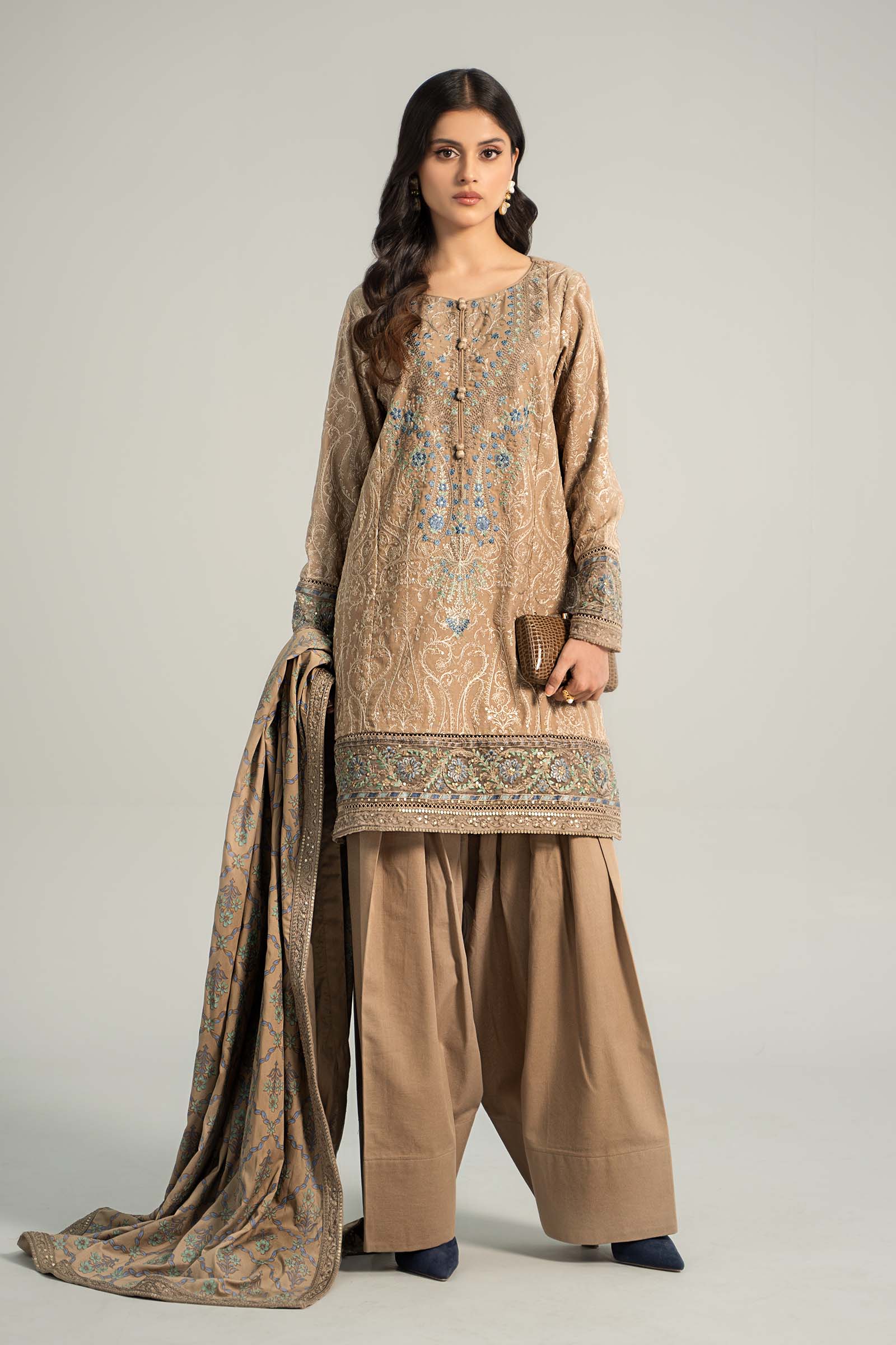 Maira B | Ready to Wear | DW-W24-12 by Maria Faisal - Registered Vendor of : Maria B - type : Wedding Dress - 100% original wedding dresses