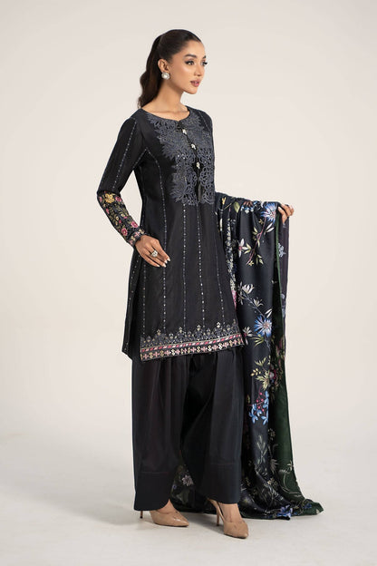 Maira B | Ready to Wear | DW-W24-150 Grey by Maria Faisal - Registered Vendor of : Maria B - type : Wedding Dress - 100% original wedding dresses