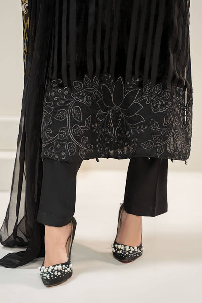 Maira B | Ready to Wear | DW-W24-173 Black by Maria Faisal - Registered Vendor of : Maria B - type : Wedding Dress - 100% original wedding dresses