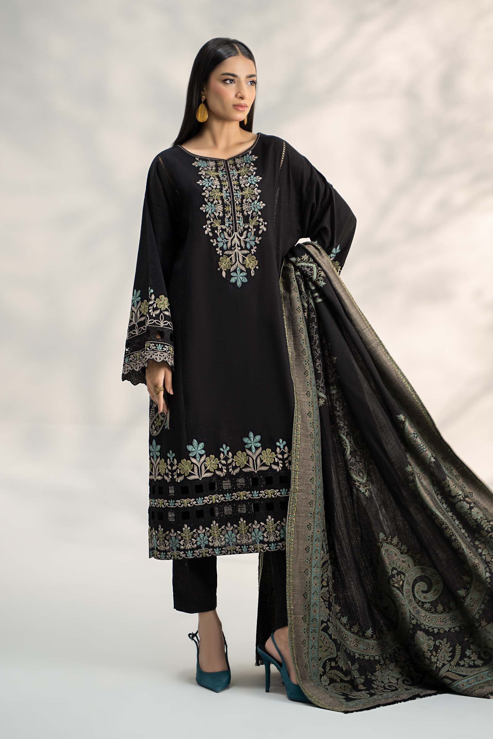 Maira B | Ready to Wear | DW-W24-19 by Maria Faisal - Registered Vendor of : Maria B - type : Wedding Dress - 100% original wedding dresses