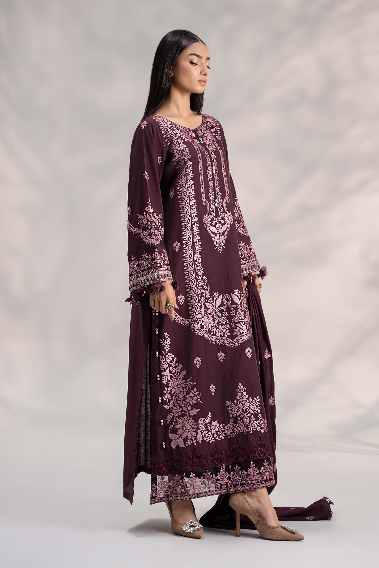Maira B | Ready to Wear | DW-W24-21 by Maria Faisal - Registered Vendor of : Maria B - type : Wedding Dress - 100% original wedding dresses