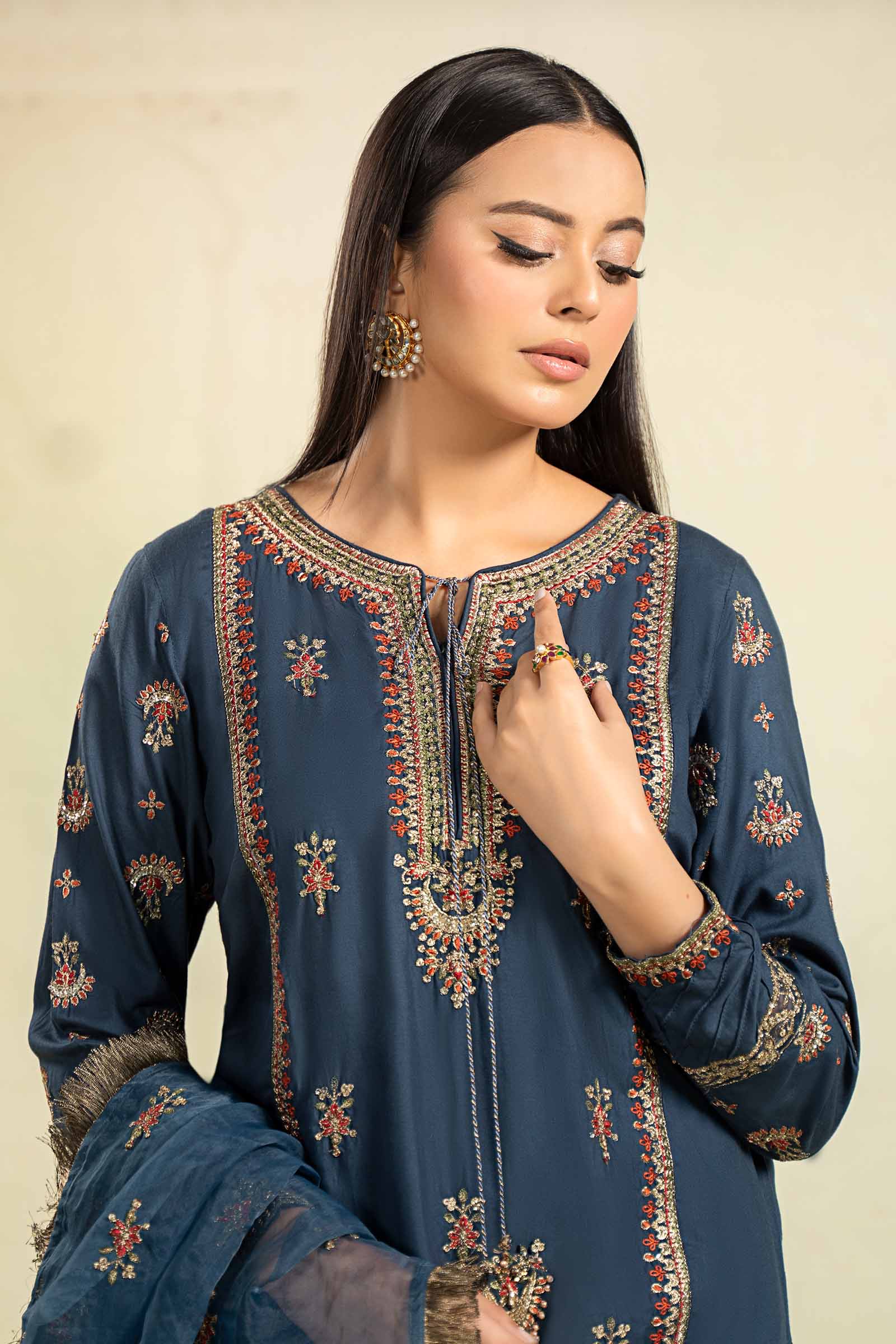Maira B | Ready to Wear | DW-W24-25 by Maria Faisal - Registered Vendor of : Maria B - type : Wedding Dress - 100% original wedding dresses