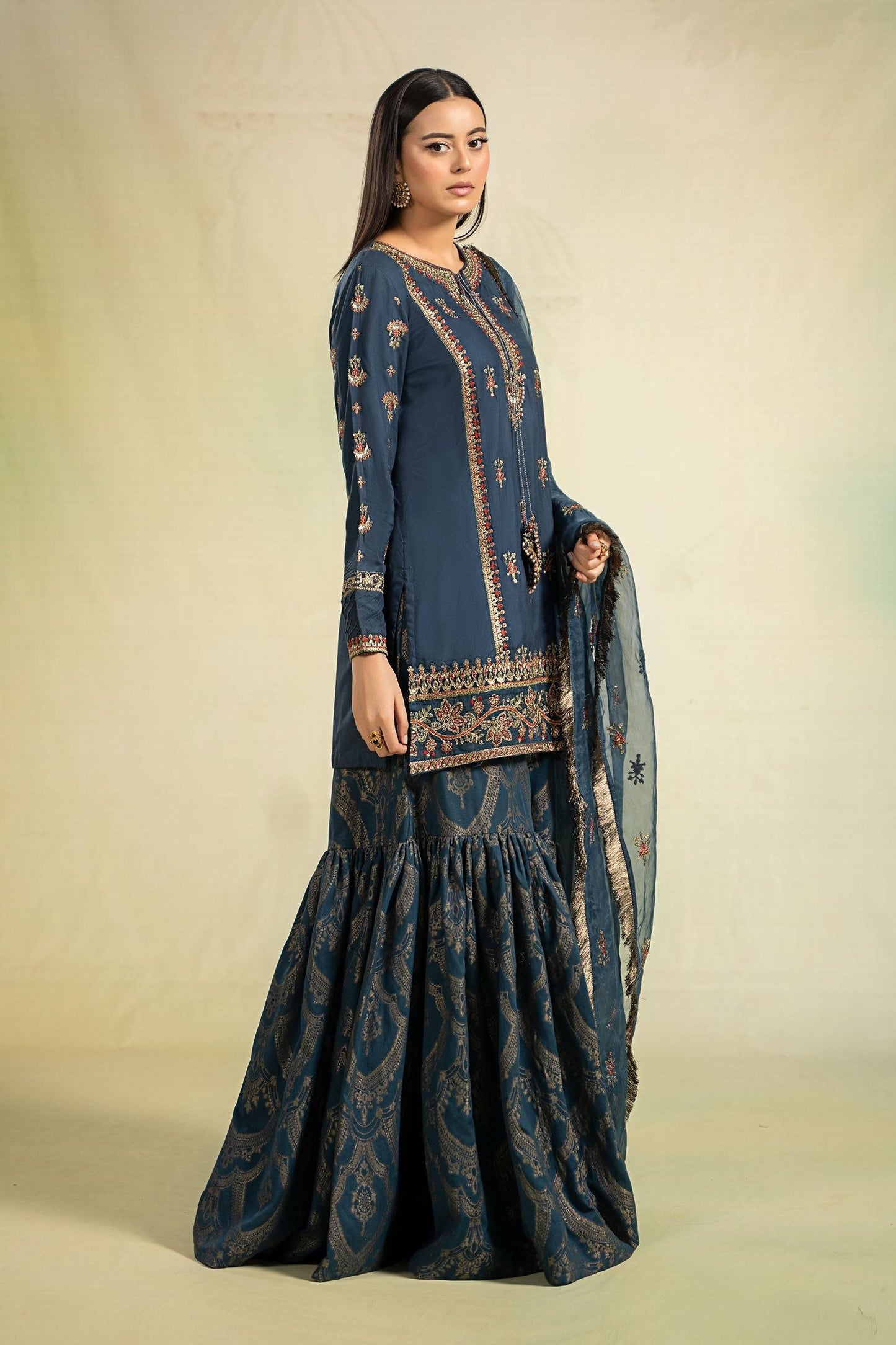 Maira B | Ready to Wear | DW-W24-25 by Maria Faisal - Registered Vendor of : Maria B - type : Wedding Dress - 100% original wedding dresses