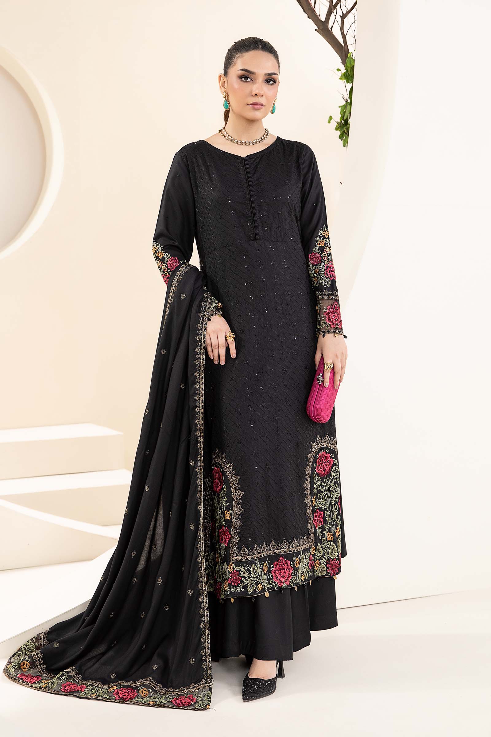 Maira B | Ready to Wear | DW-W24-45 by Maria Faisal - Registered Vendor of : Maria B - type : Wedding Dress - 100% original wedding dresses