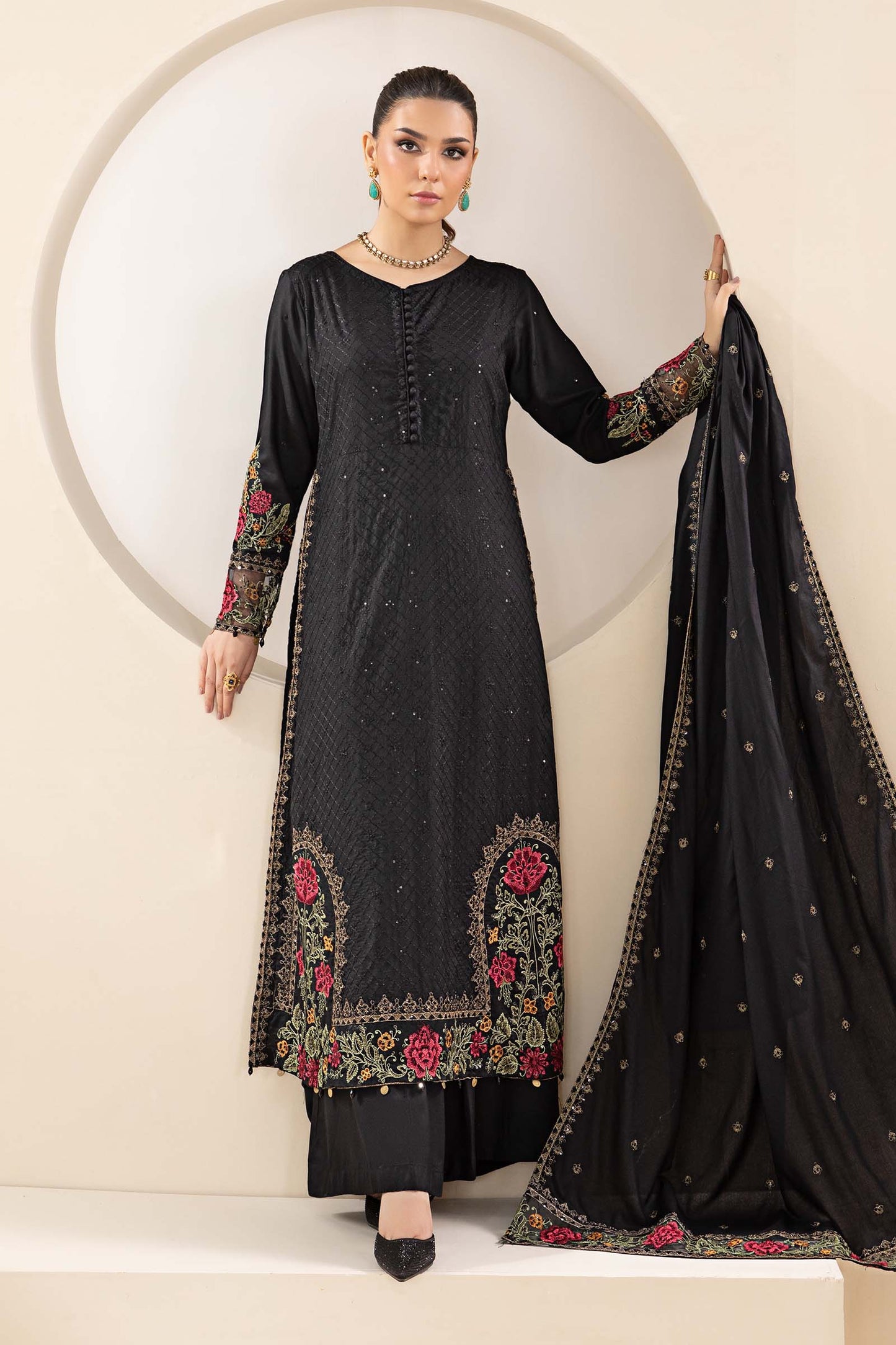 Maira B | Ready to Wear | DW-W24-45 by Maria Faisal - Registered Vendor of : Maria B - type : Wedding Dress - 100% original wedding dresses