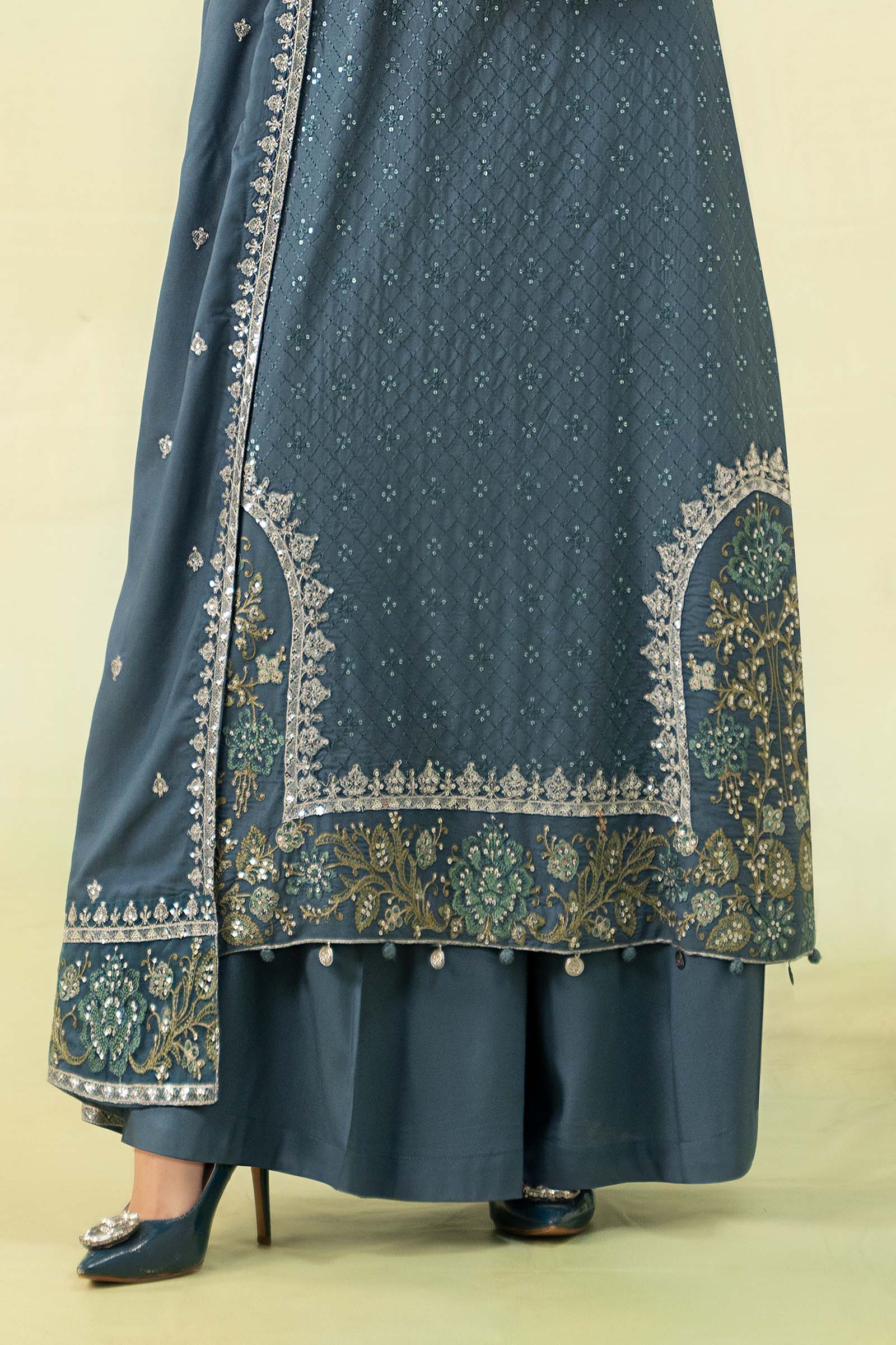 Maira B | Ready to Wear | DW-W24-45 by Maria Faisal - Registered Vendor of : Maria B - type : Wedding Dress - 100% original wedding dresses
