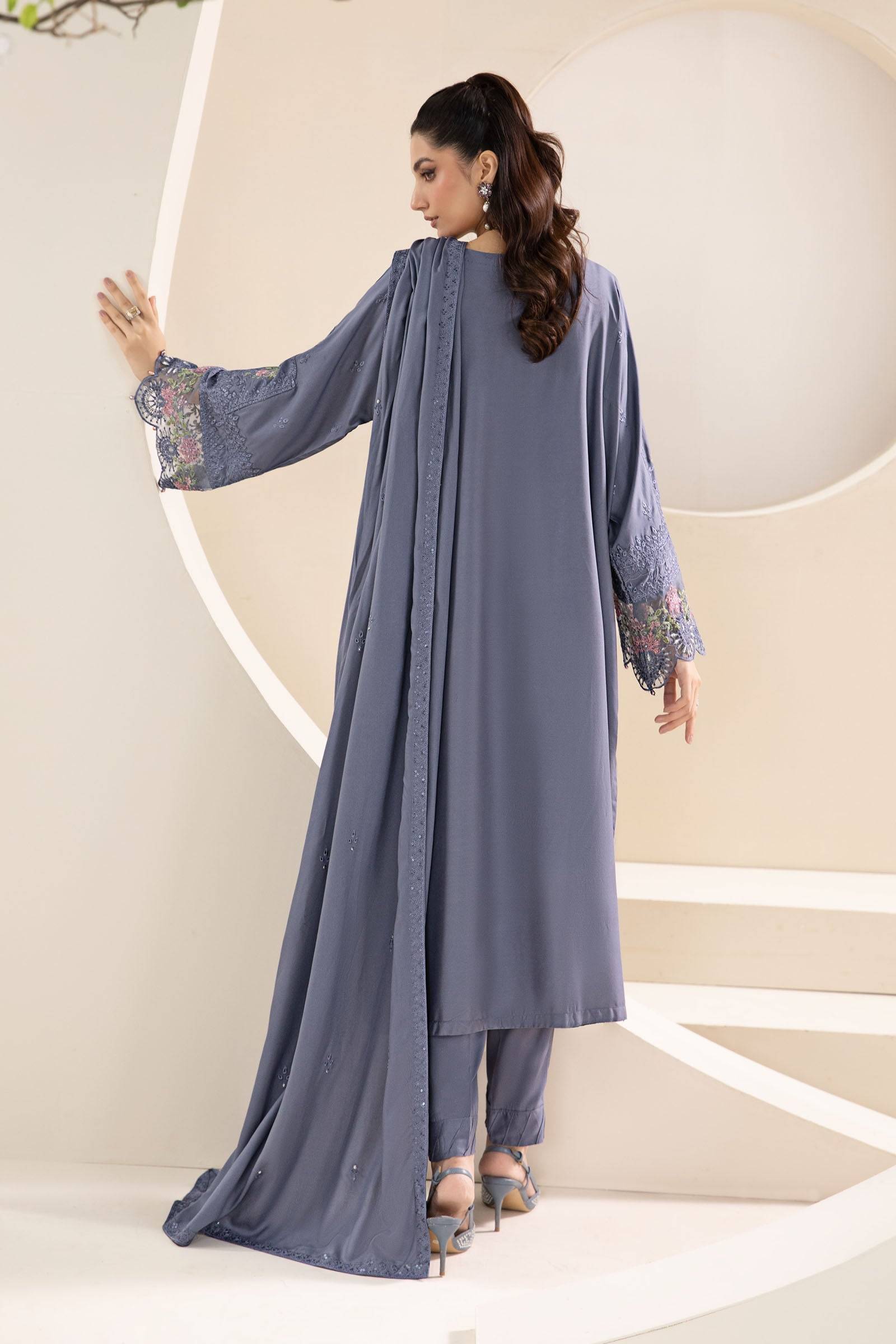 Maira B | Ready to Wear | DW-W24-65 by Maria Faisal - Registered Vendor of : Maria B - type : Wedding Dress - 100% original wedding dresses