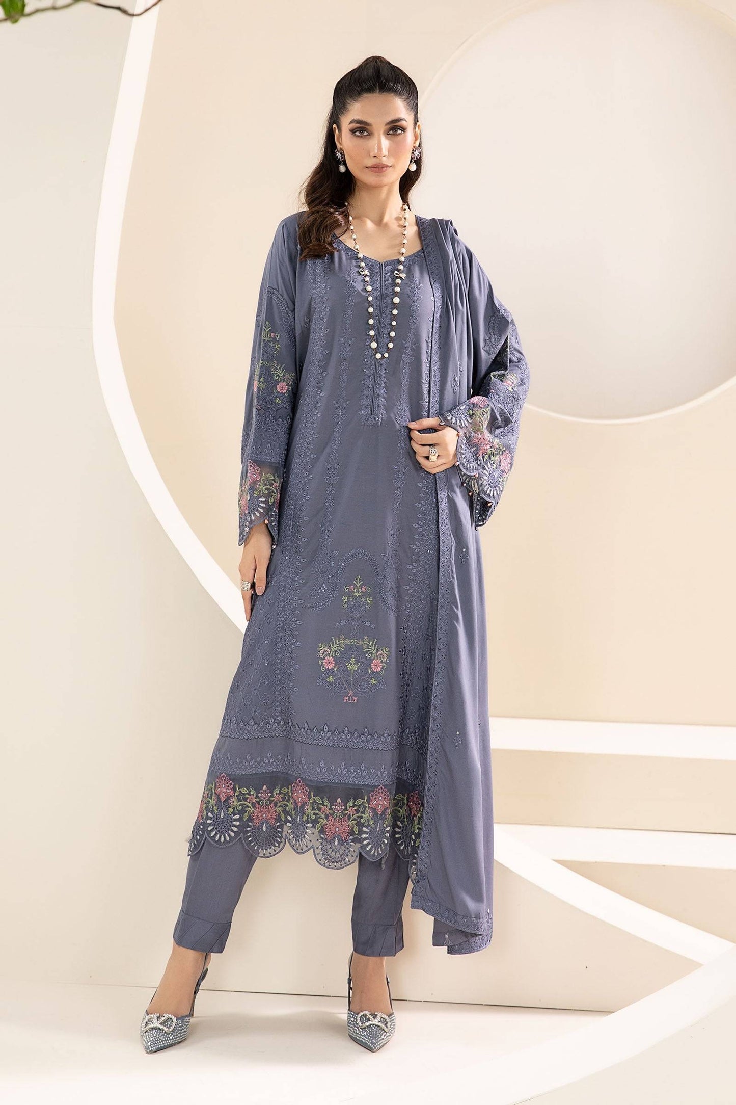 Maira B | Ready to Wear | DW-W24-65 by Maria Faisal - Registered Vendor of : Maria B - type : Wedding Dress - 100% original wedding dresses