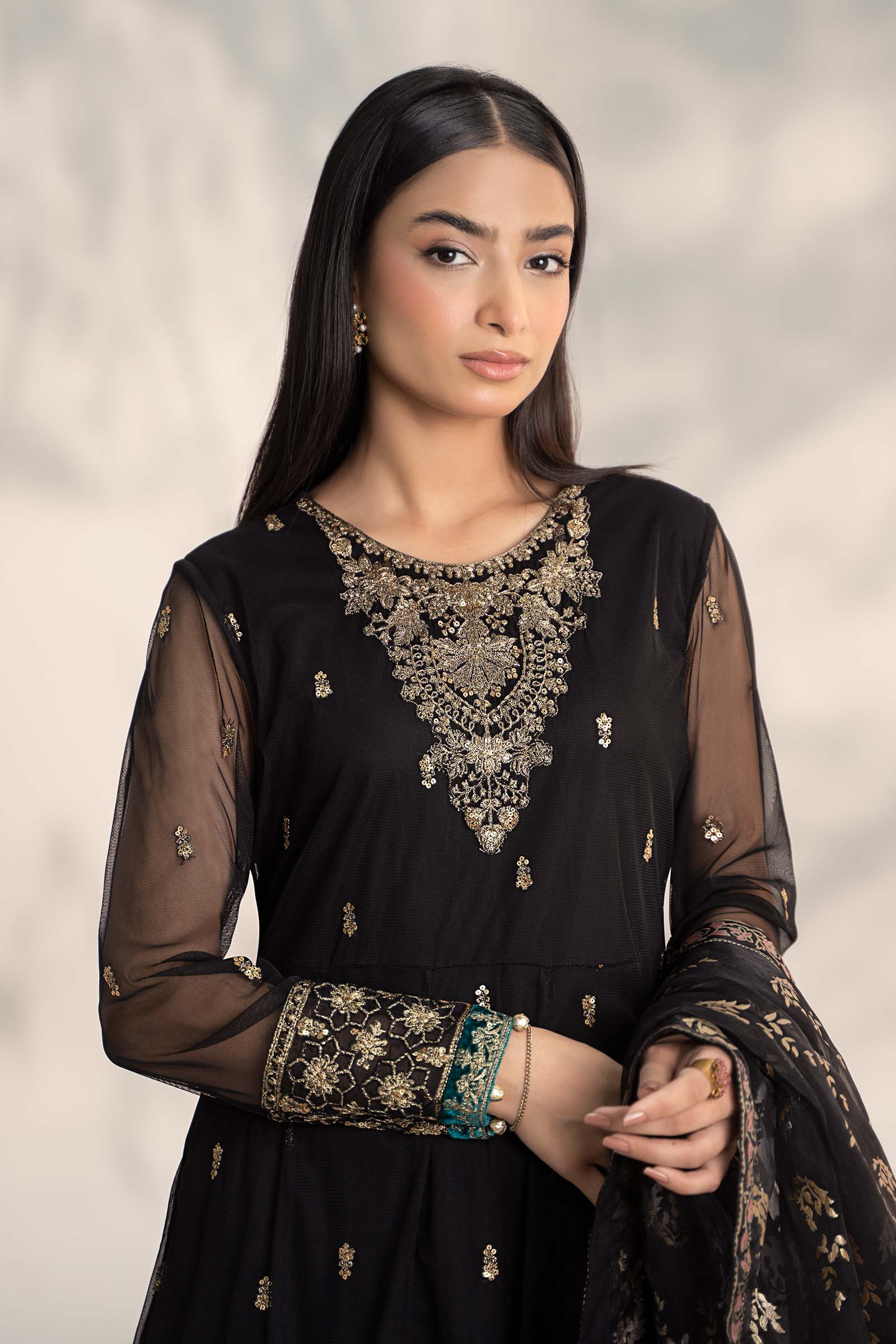 Maira B | Ready to Wear | DW-W24-66 by Maria Faisal - Registered Vendor of : Maria B - type : Wedding Dress - 100% original wedding dresses