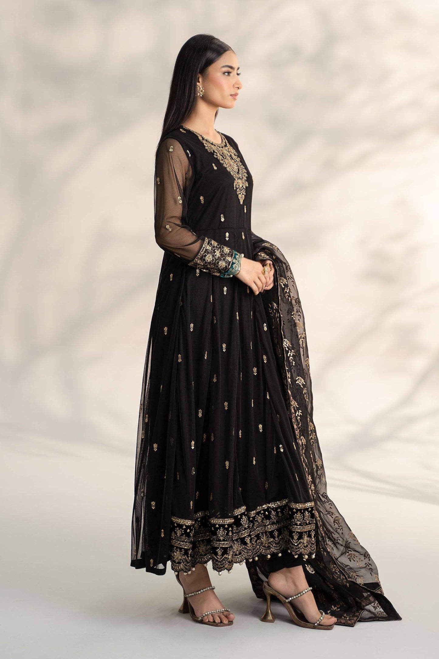 Maira B | Ready to Wear | DW-W24-66 by Maria Faisal - Registered Vendor of : Maria B - type : Wedding Dress - 100% original wedding dresses