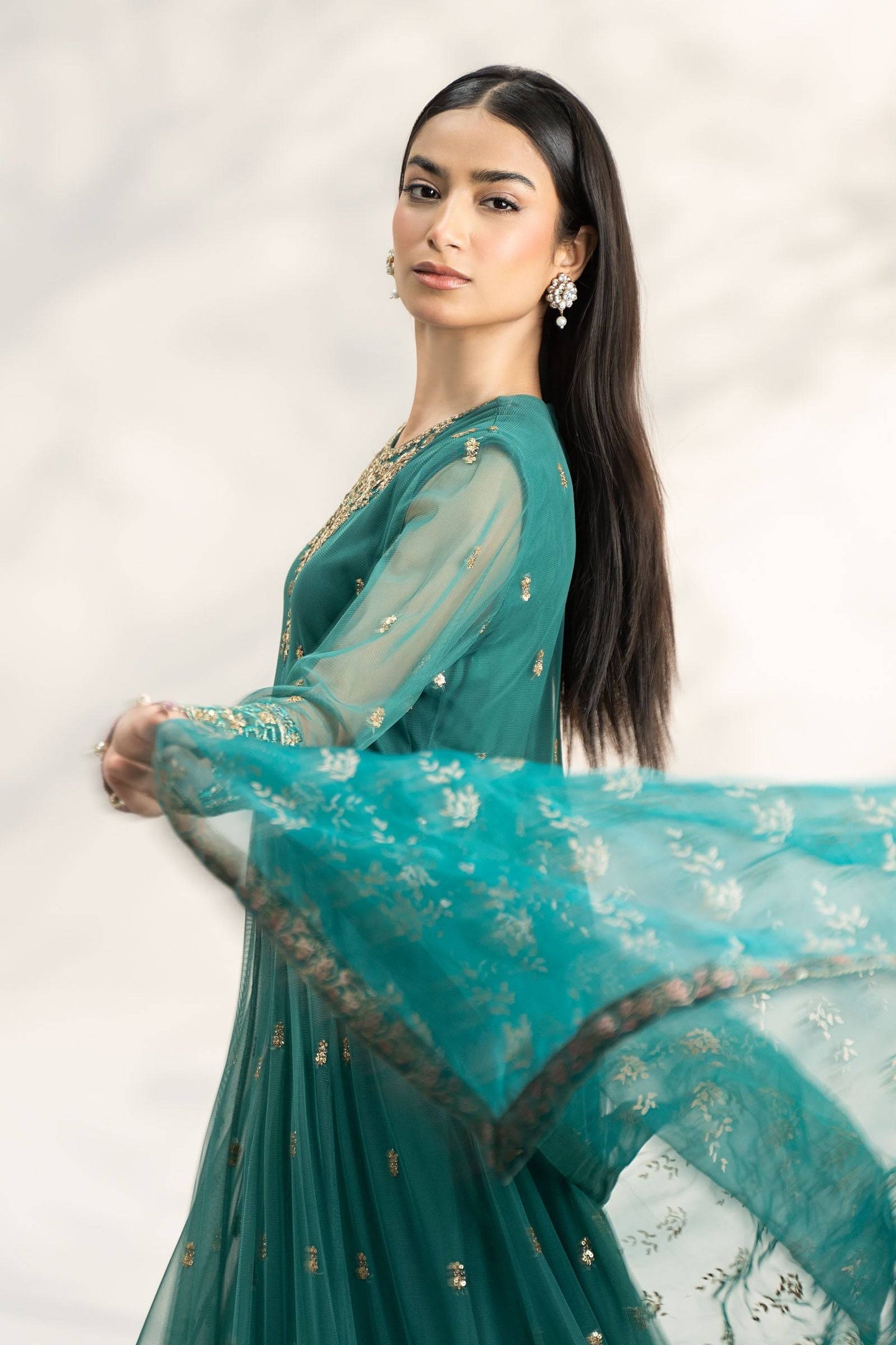 Maira B | Ready to Wear | DW-W24-66 by Maria Faisal - Registered Vendor of : Maria B - type : Wedding Dress - 100% original wedding dresses