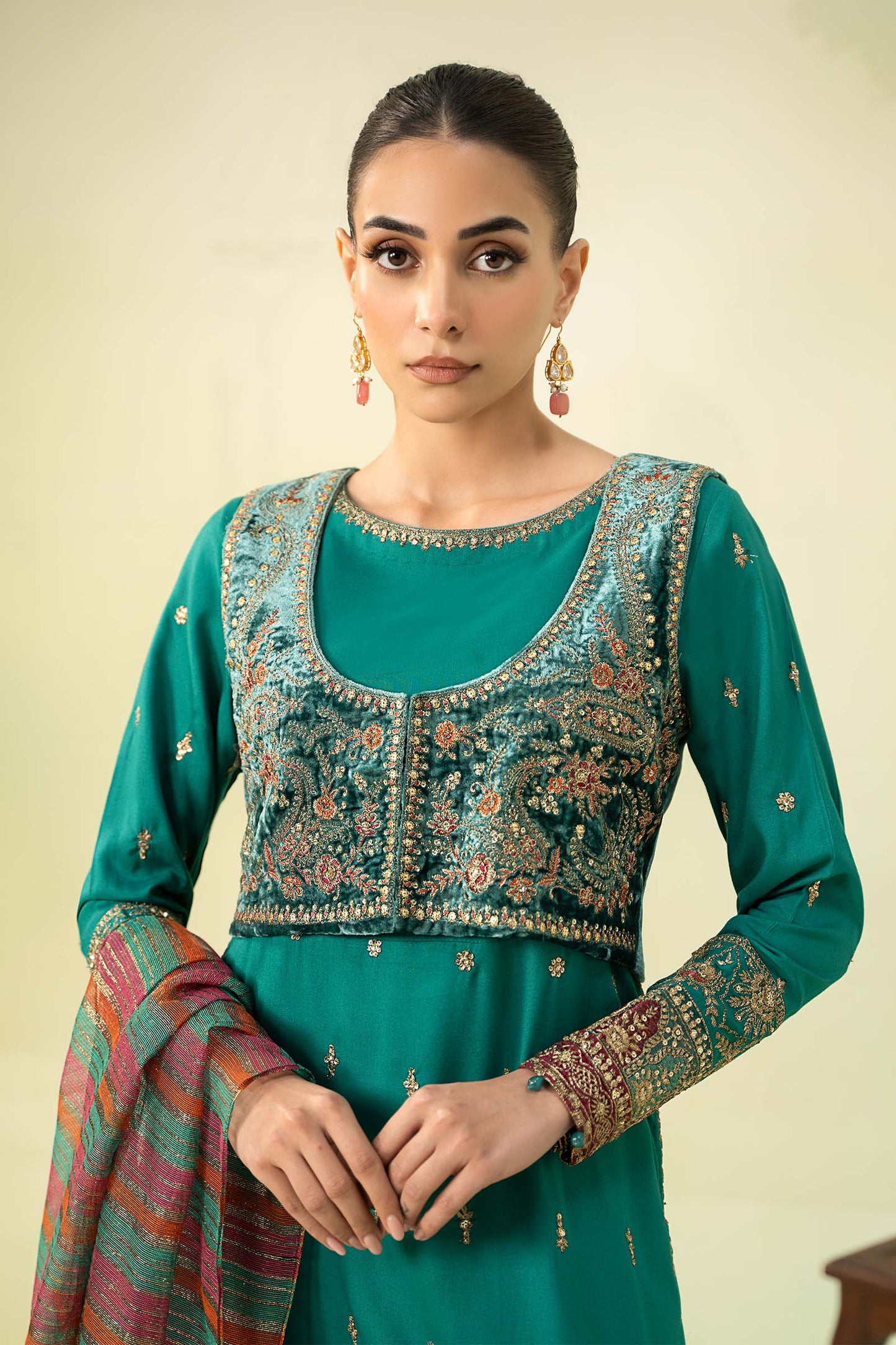 Maira B | Ready to Wear | DW-W24-67 by Maria Faisal - Registered Vendor of : Maria B - type : Wedding Dress - 100% original wedding dresses