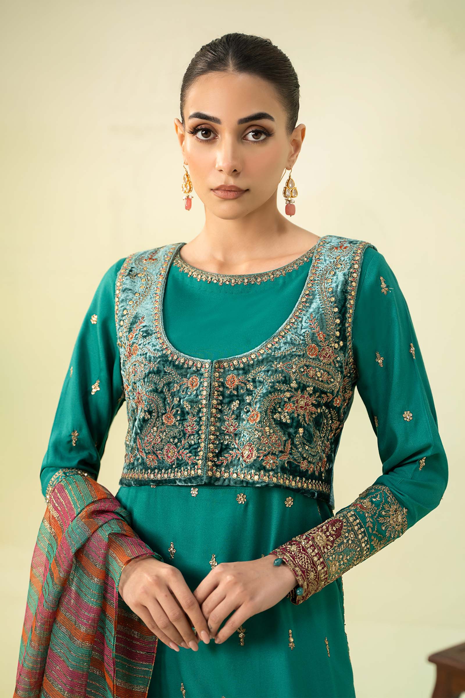 Maira B | Ready to Wear | DW-W24-67 by Maria Faisal - Registered Vendor of : Maria B - type : Wedding Dress - 100% original wedding dresses