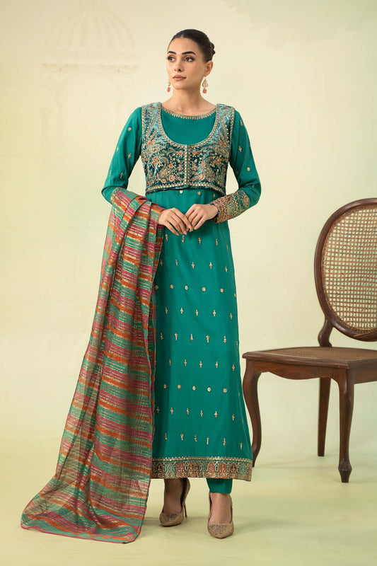 Maira B | Ready to Wear | DW-W24-67 by Maria Faisal - Registered Vendor of : Maria B - type : Wedding Dress - 100% original wedding dresses