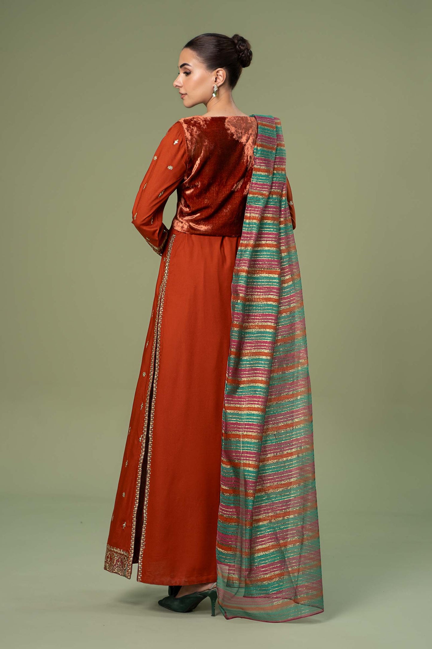 Maira B | Ready to Wear | DW-W24-67 by Maria Faisal - Registered Vendor of : Maria B - type : Wedding Dress - 100% original wedding dresses