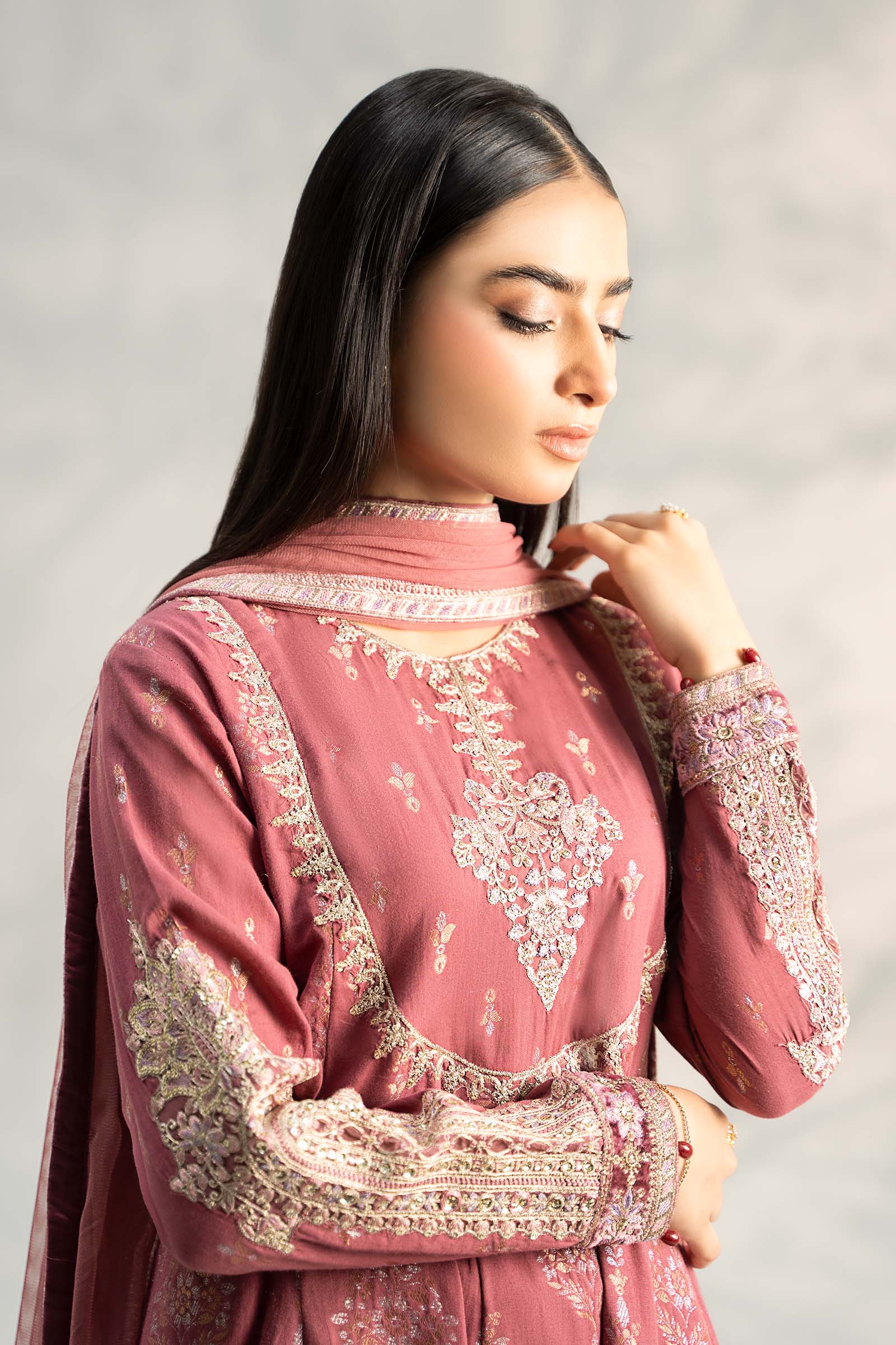 Maira B | Ready to Wear | DW-W24-81 by Maria Faisal - Registered Vendor of : Maria B - type : Wedding Dress - 100% original wedding dresses