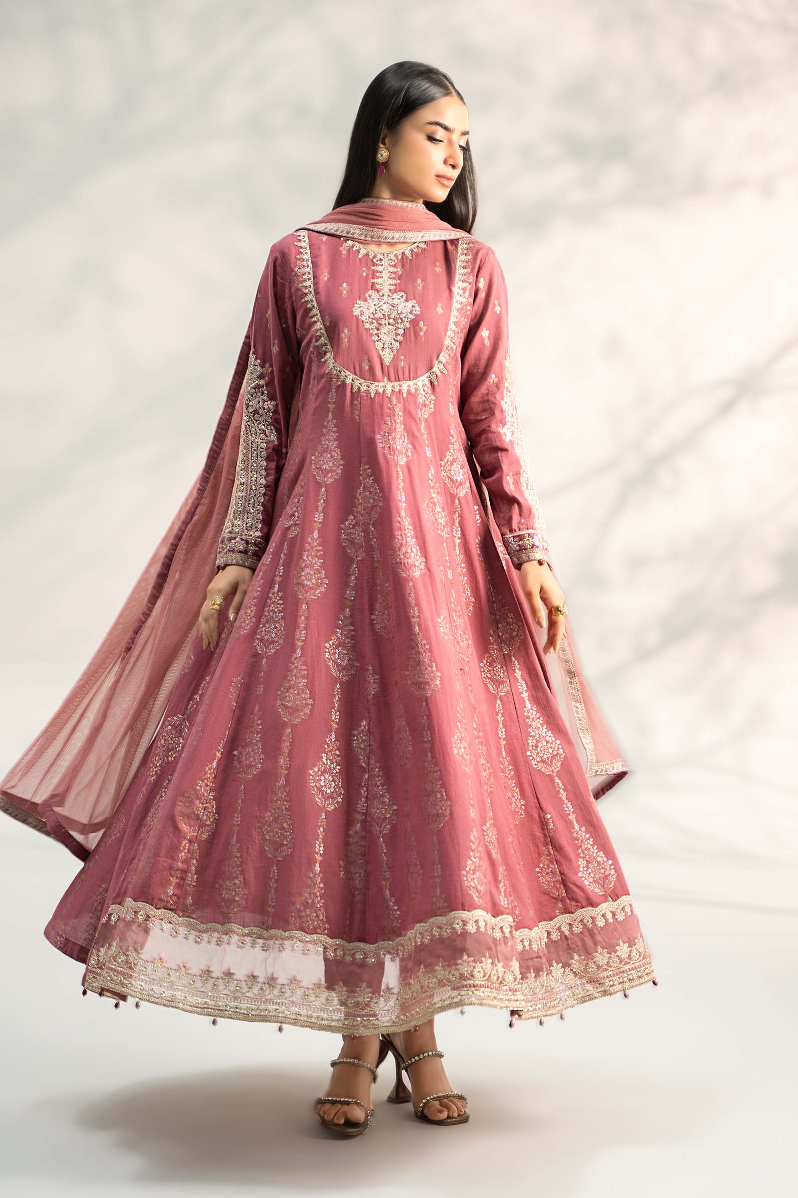 Maira B | Ready to Wear | DW-W24-81 by Maria Faisal - Registered Vendor of : Maria B - type : Wedding Dress - 100% original wedding dresses