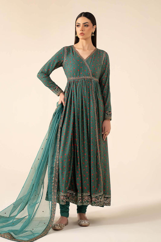 Maria B | Eid Festive Pret | DW-W25-25 - Luxury Dress - available at Maria Faisal in UK and USA.