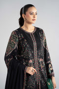 Maria B | Luxury Winter Pret 25 | DW-W25-35-Black - Ladies Clothes - Maria Faisal