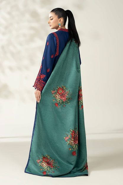 Maria B | Pre Fall Dresses | 3 Piece Embroidered Marina Suit WW - Ladies Clothes - Maria Faisal