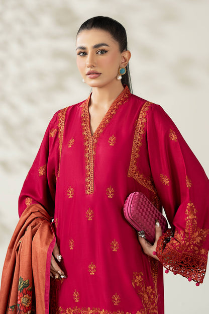 Maria B | Pre Fall Dresses | 3 Piece Embroidered Marina Suit XX - Ladies Clothes - Maria Faisal