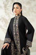 Maria B | Luxury Winter Pret 25 | DW-W25-49-Black - Ladies Clothes - Maria Faisal